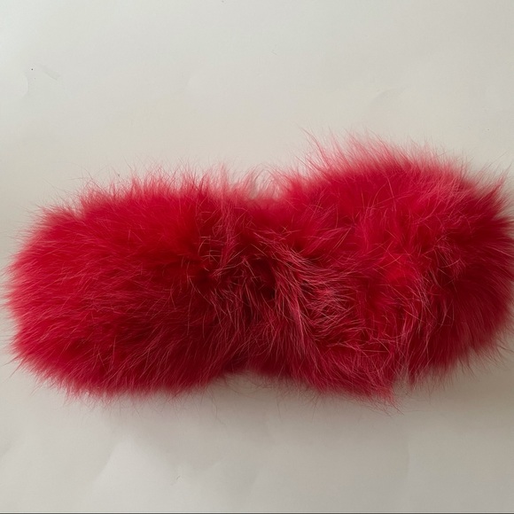 Handmade Artic Fox Headband Red - Picture 3 of 9